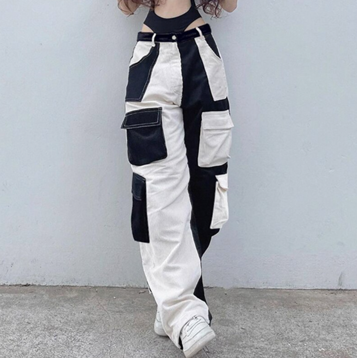 Pockets Baggy Trousers