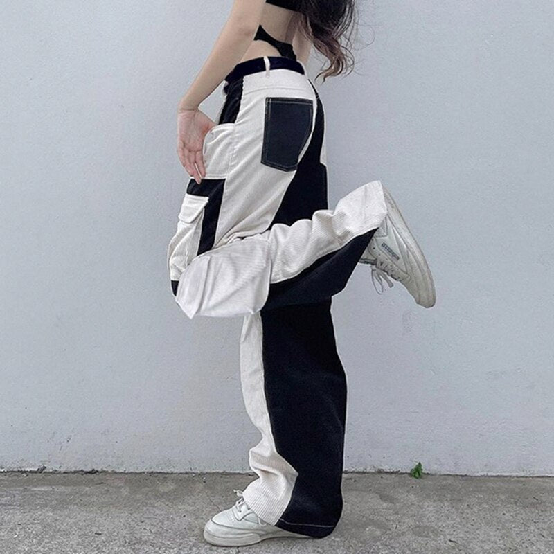 Pockets Baggy Trousers