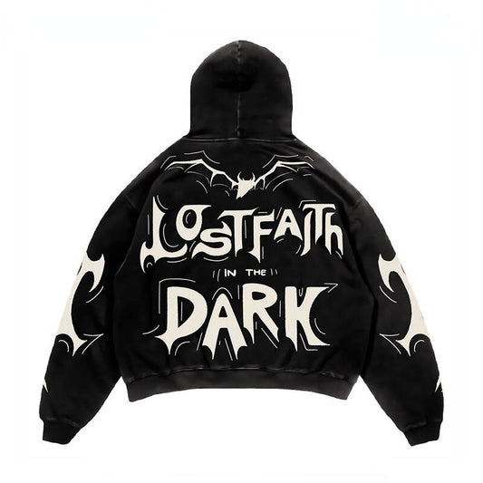 Lost For Life Black Hoodies