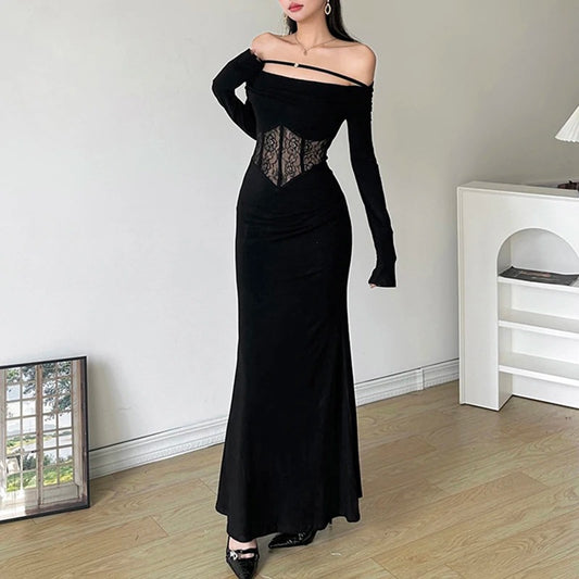 Black Elegant Long Dress