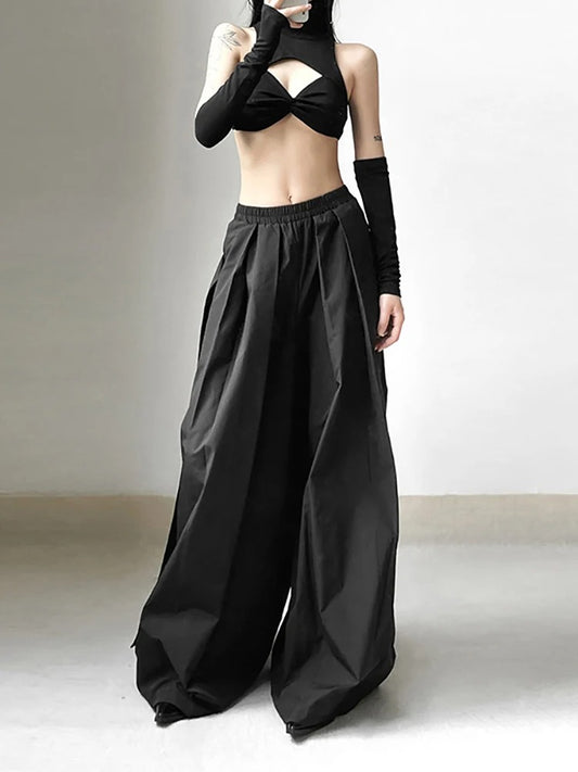 Techwear Baggy Wide Leg Pants