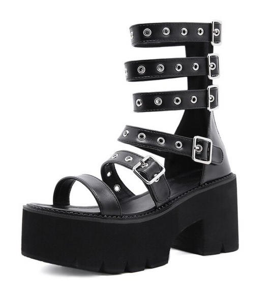 Ankle Buckle Straps Sandals