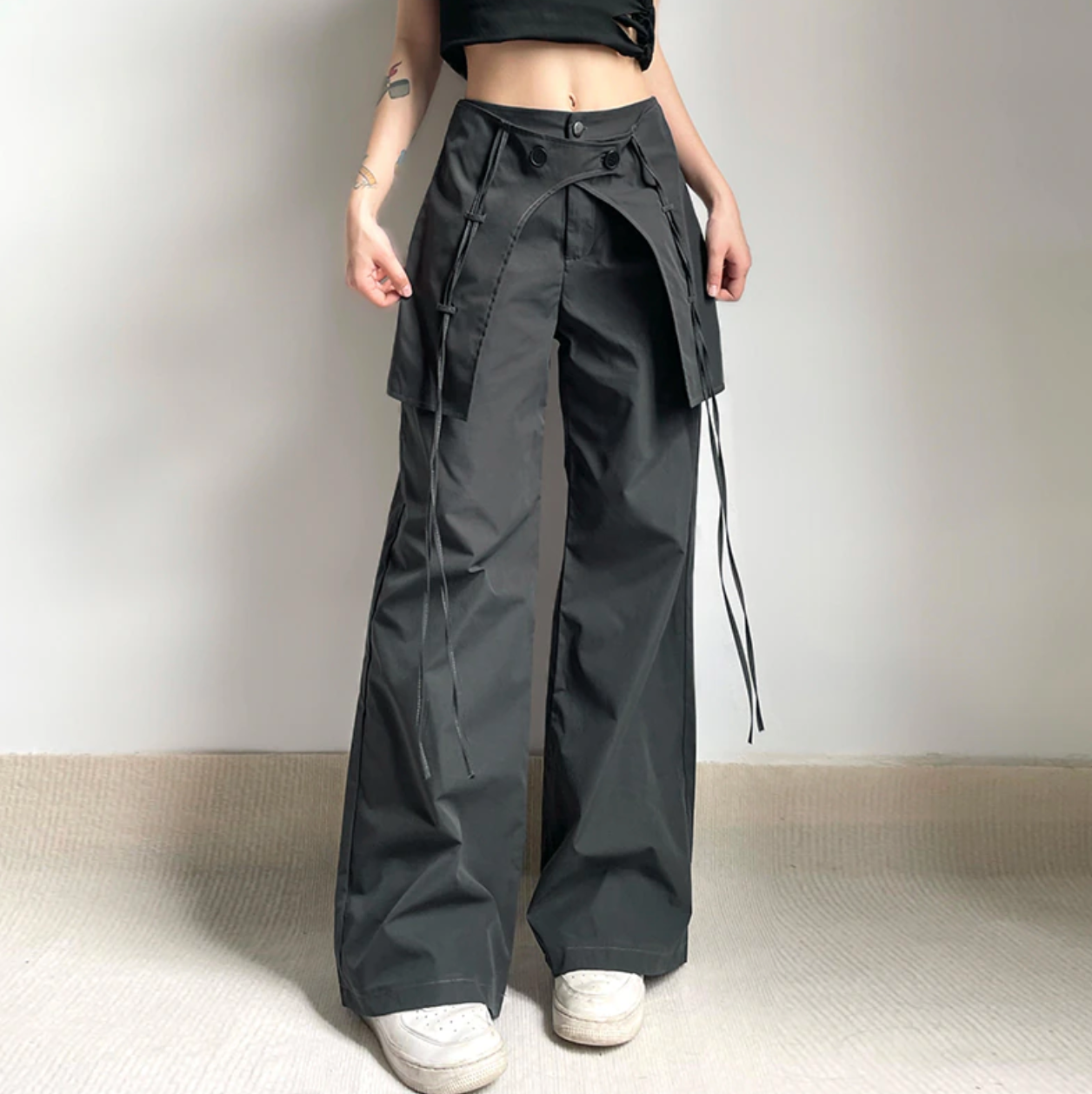 Cargo Wide Leg Pants