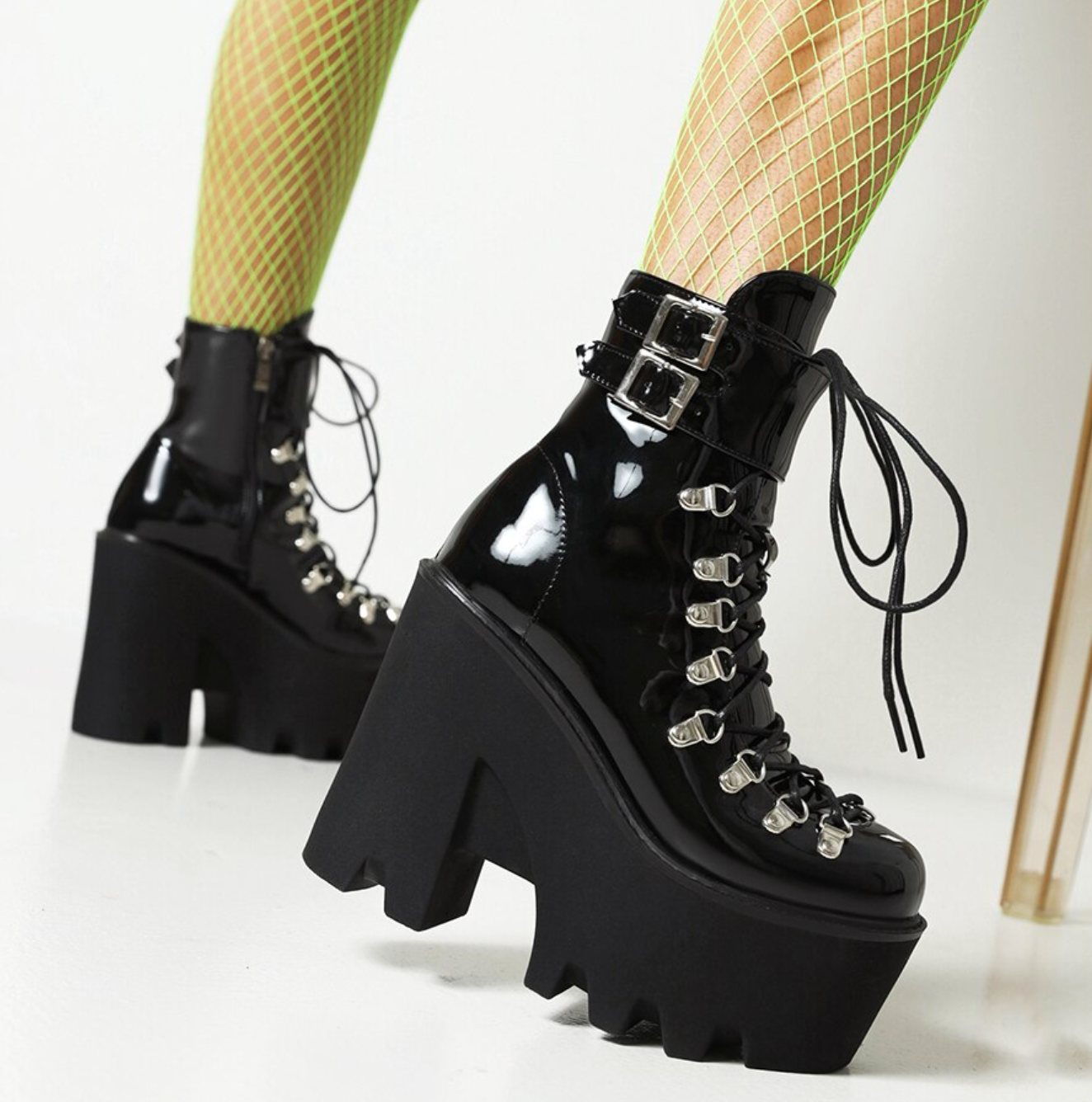 Belt Buckle Strap Ankle Boots