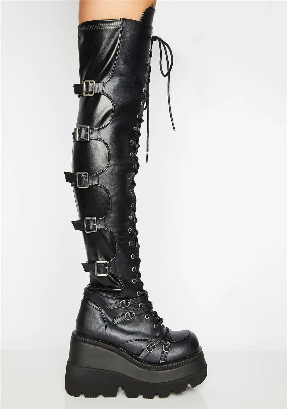 High Boots Buckle Straps
